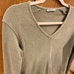 Zara Sage Green Lightweight Sweater